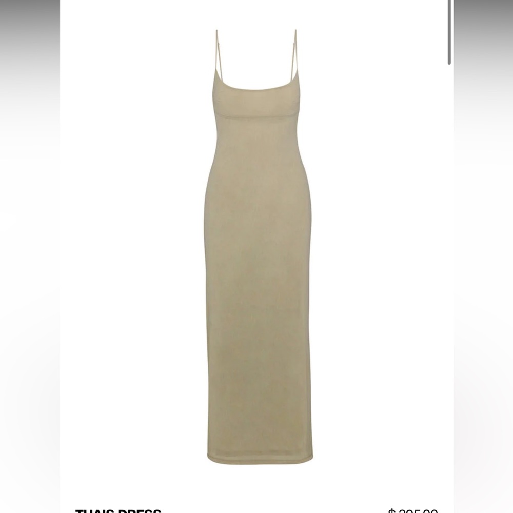 MIAOU THAIS DRESS KHAKI XXS
